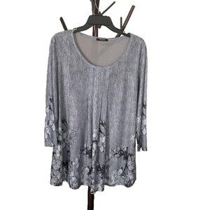Women's 3/4 Sleeve Tunic Top